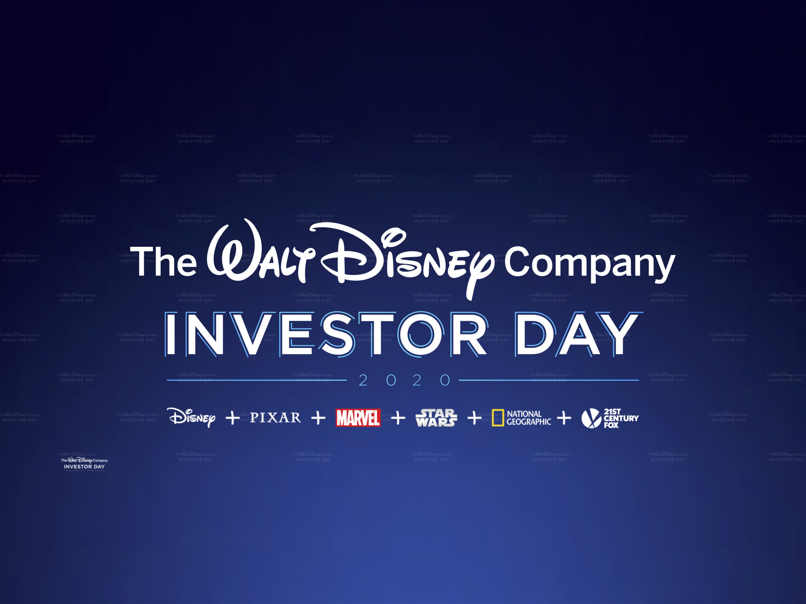 DFP The Walt Disney Company Investor Day
